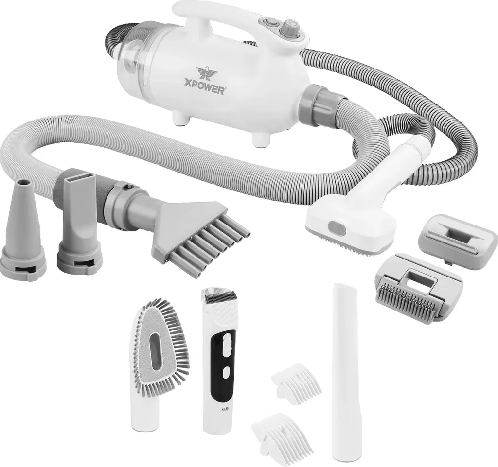 Toilettage sans poils partout : kit aspirateur XPOWER B-117 600 ml