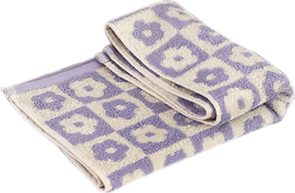 Waschhandtuch, starke Wasseraufnahme, Blumendruck-Design, reine Baumwolle, für Kinder und Erwachsene, Gesichts- und Händereinigungshandtuch, Haus...