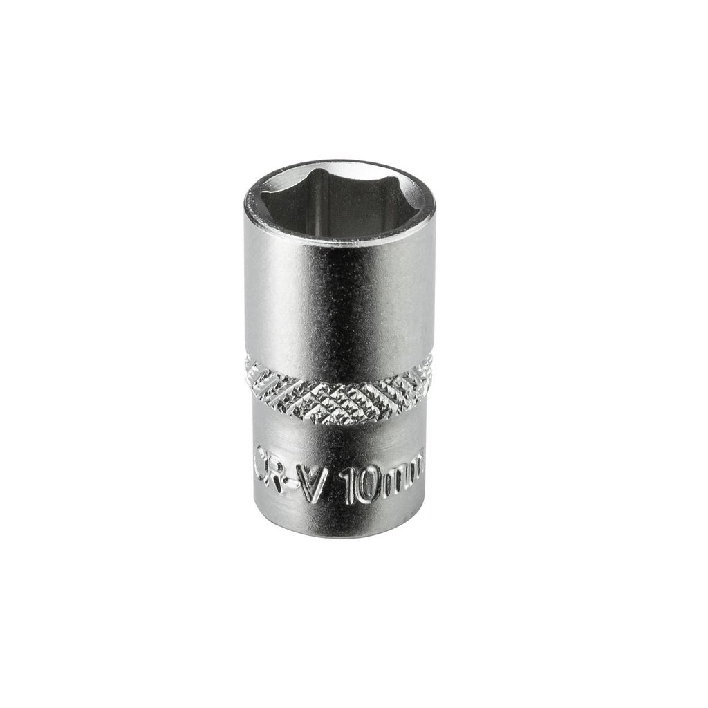 Stecknuss Steckschlüssel Nüsse Sechskant 10 mm 6 Kant 1/4" Produktbild 