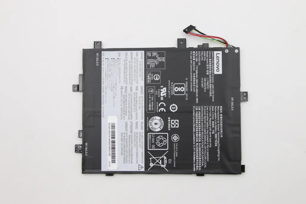 Batterie Lenovo 39Wh Li-ion interne haute performance et longue durée