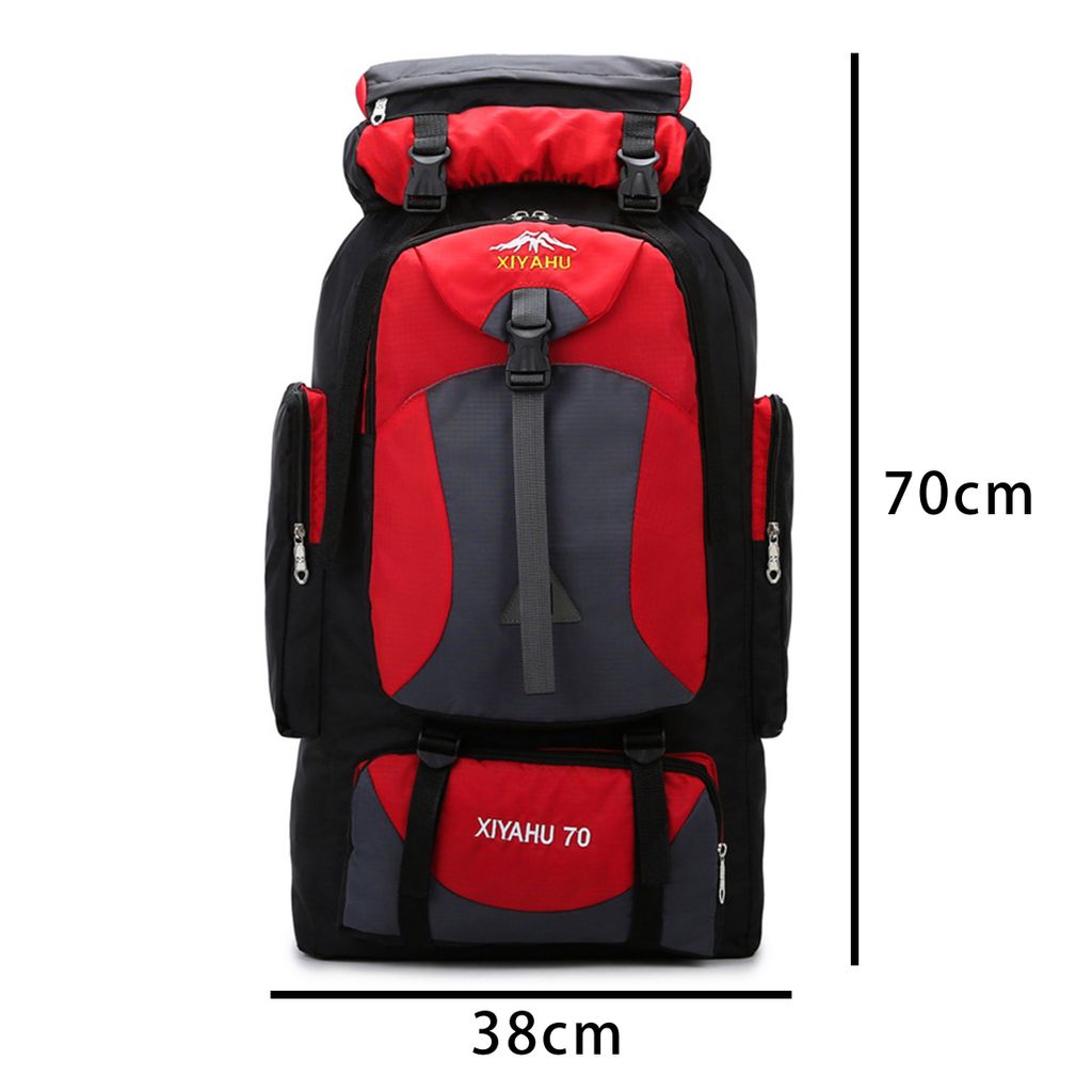 Wanderrucksack 80 L – Großes Fassungsvermögen, Wasserabweisend, Mit Atmungsaktivem Rücken