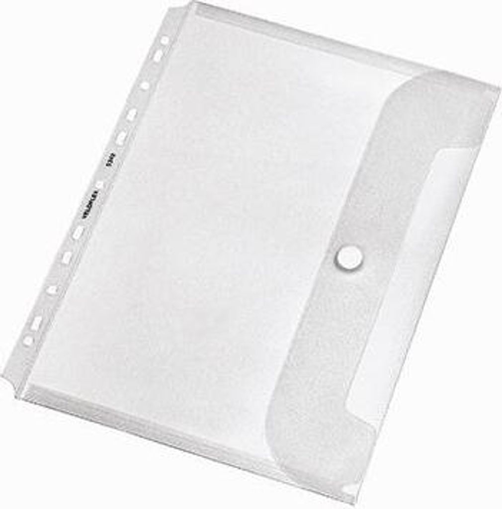Dokumentenhüllen Serie Crystal - transparent, für A4, 1 Stück