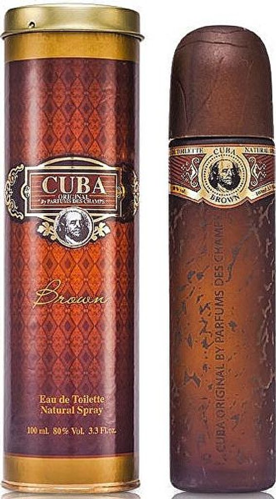 Cuba Brown Eau de Toilette pour hommes 35 ml Image du produit 