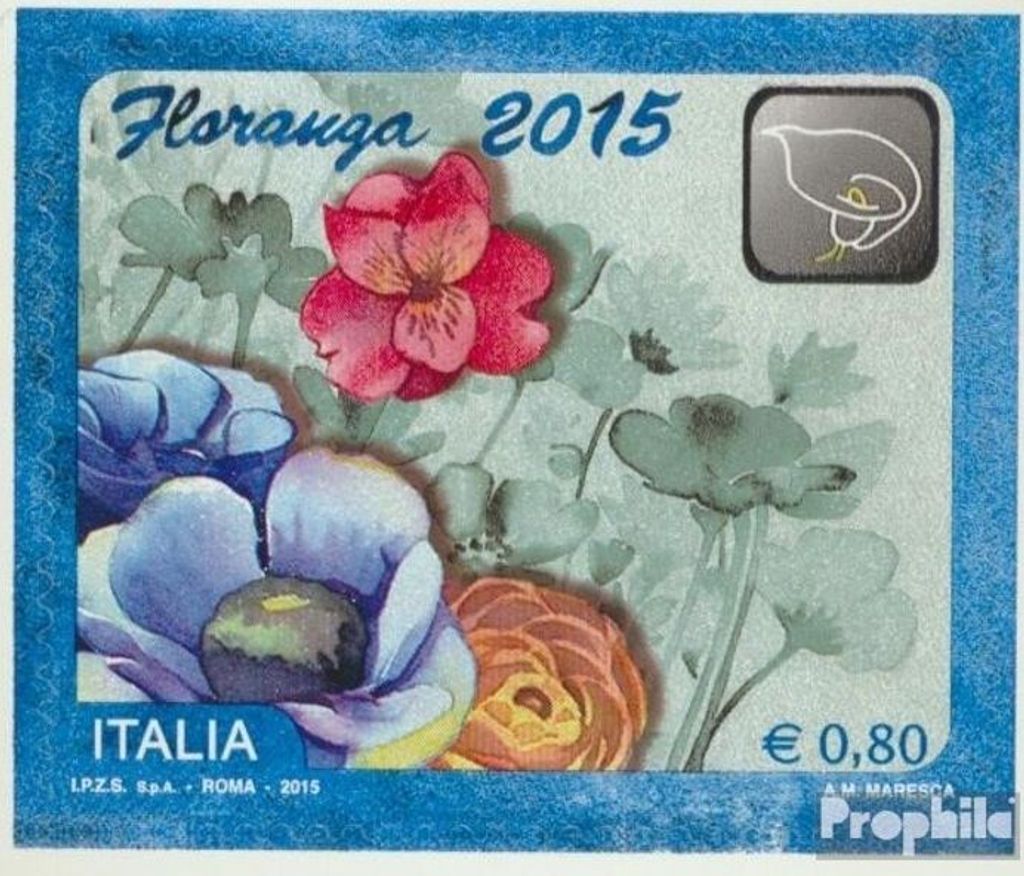 Briefmarken Italien 2015 Mi 3769 (kompl.Ausg.) postfrisch Blumenausstellung