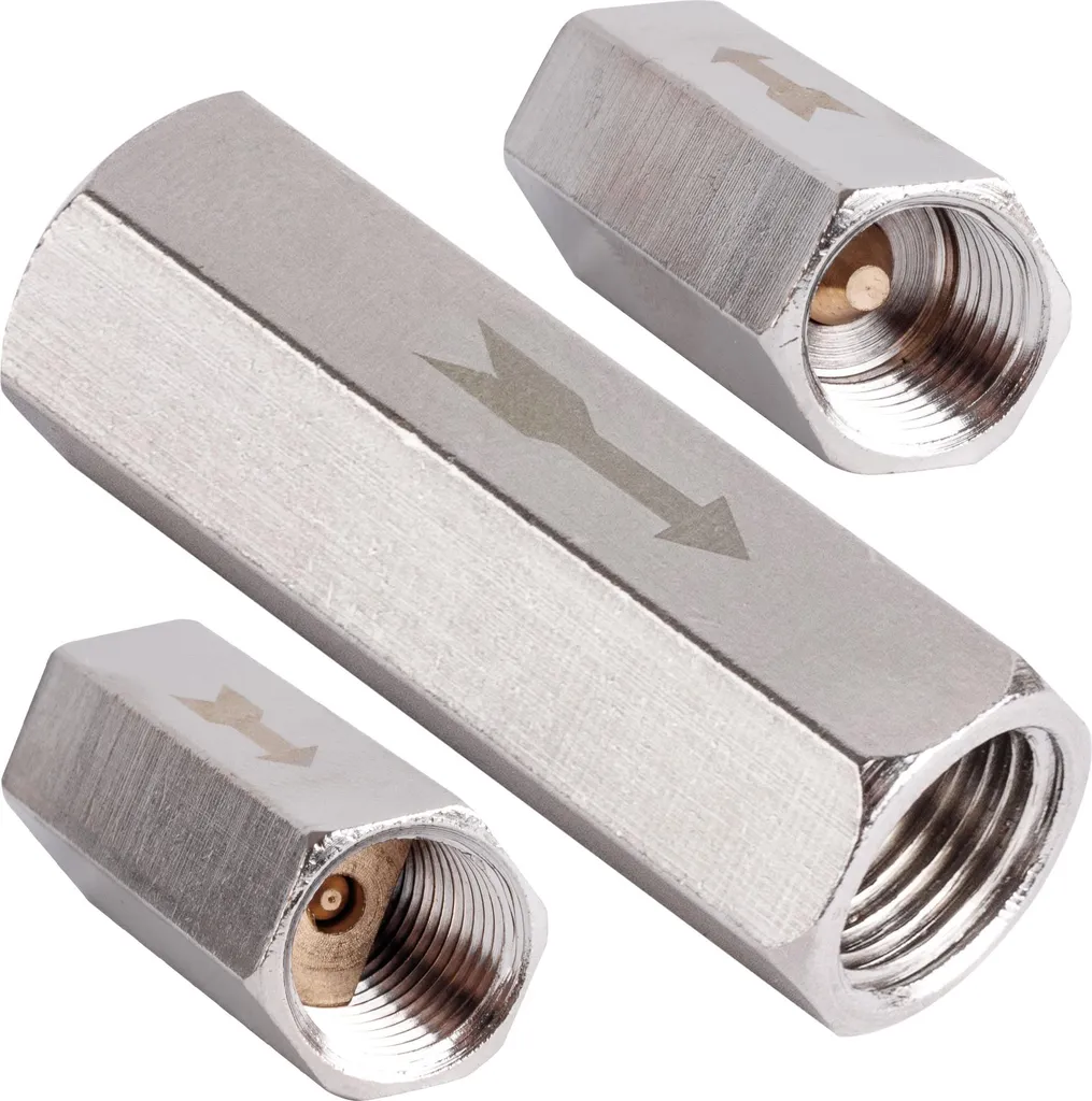 Valvola Unidirezionale Lineare 1/8 Aria 15 Bar - Anti-Riflusso