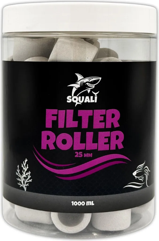 Squali Rouleau Filtrant 25 mm 1000 ml - Média de Filtration Aquarium