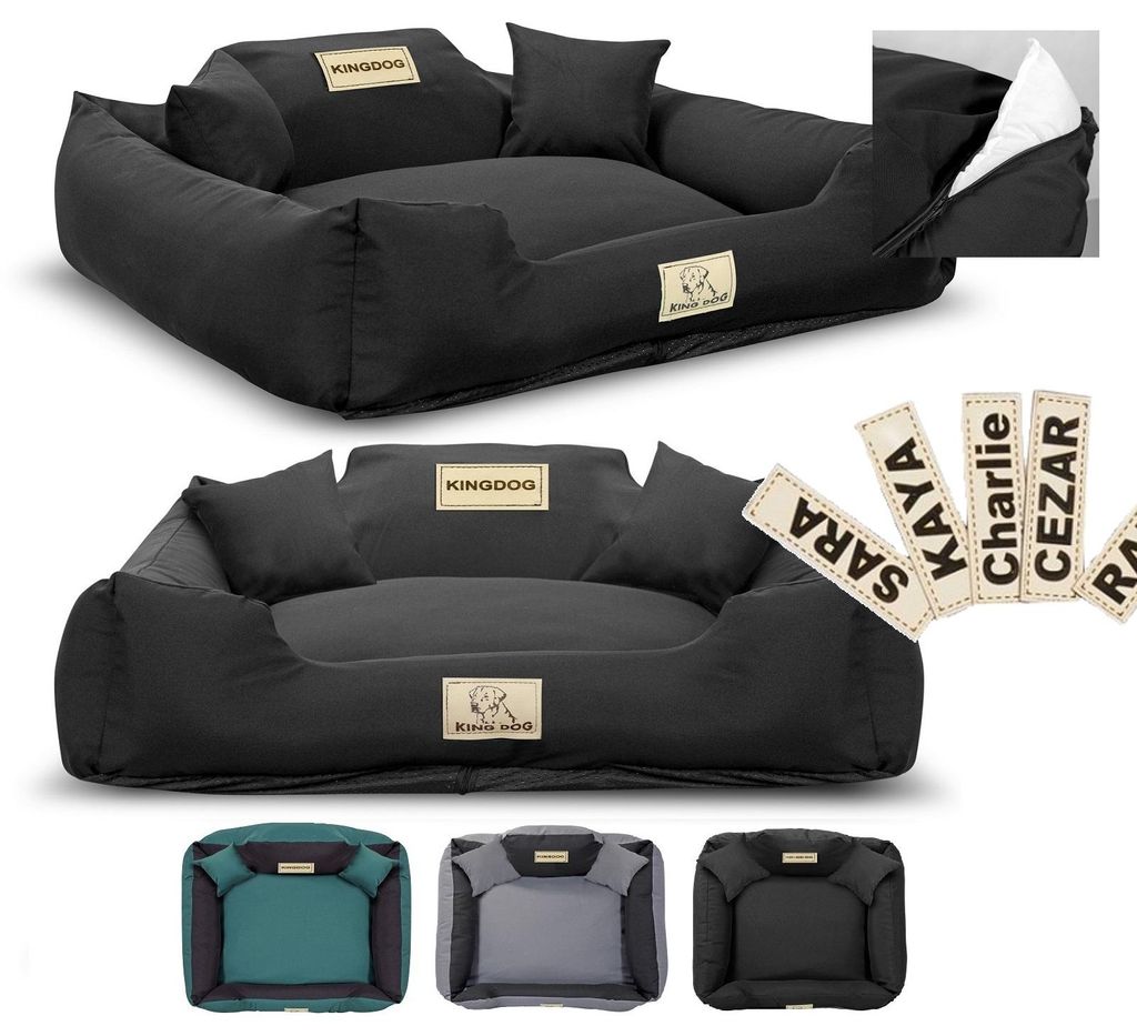 Hundebett, Laufstall, KINGDOG MM43, 100 x 75 cm, Produktbild 