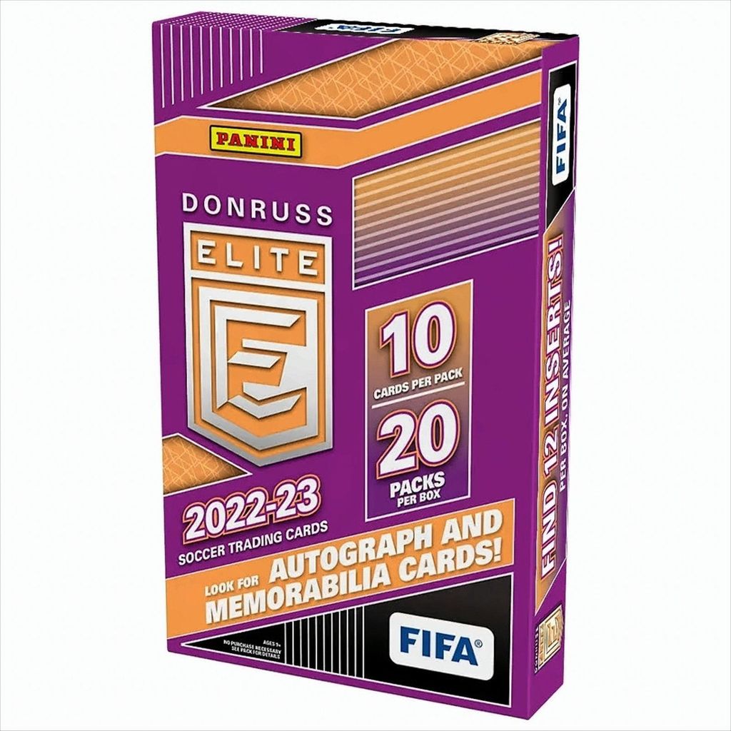 2022-23 Donruss Elite FIFA Trading Cards Retailbox Produktbild 