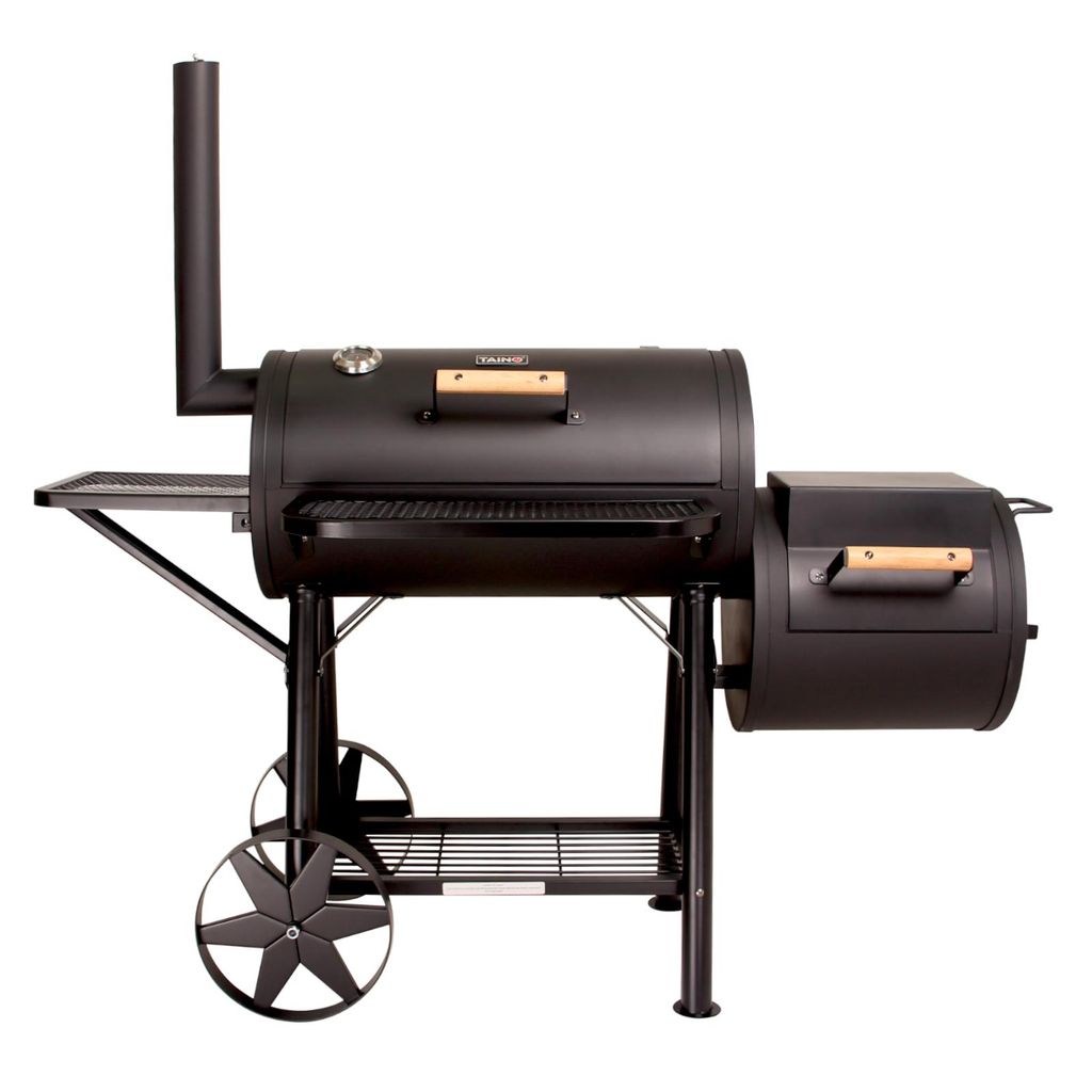 TAINO YUMA 90kg Fumoir Chambre de fumage Barbecue Charbon Image du produit 