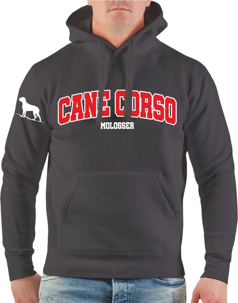 Herren Kapuzenpullover Cane Corso Molosser