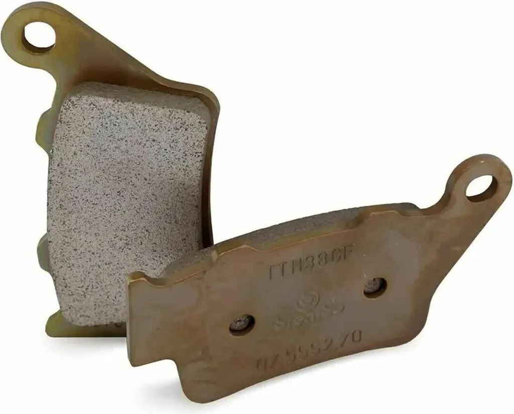 Plaquettes de frein Brembo 07BB0265 métal fritté : fini les freinages longs