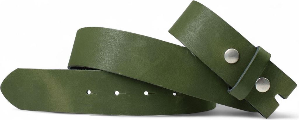 FRONHOFER Wechselgürtel 4 cm, Gürtel ohne Schnalle, Gürtel mit Druckknopf