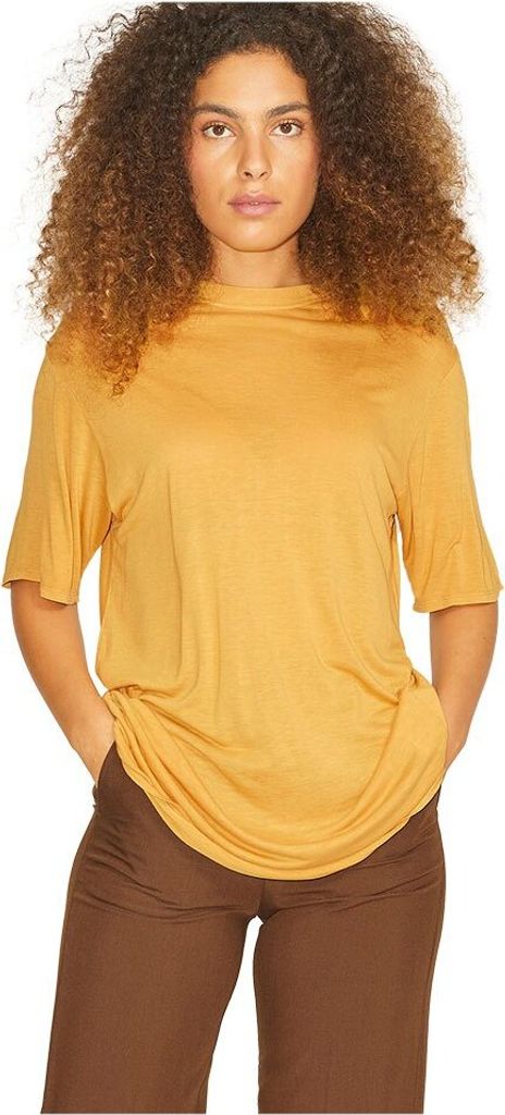 Jack & Jones Diana Relaxed Grunge Jjxx Kurzarm-t-shirt Gelb XL Frau Gelb XL