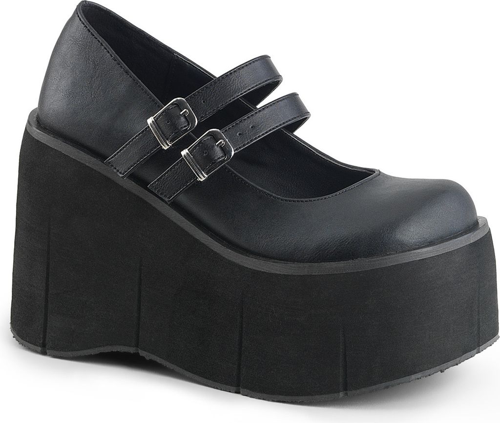 KERA-08 Dámské sandály DemoniaCult, černé , EU 38, US 8 Obrázek produktu 