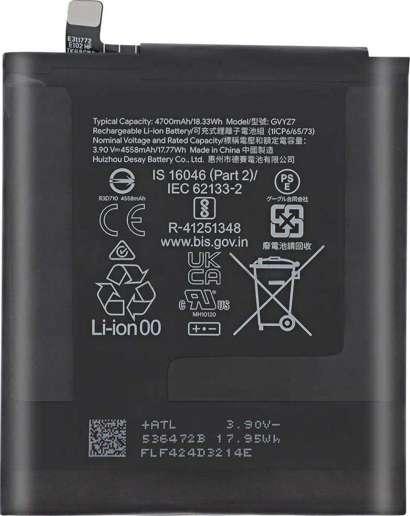 Original Google GVY27 Akku Batterie für Google Pixel 9 / Pixel 9 Pro