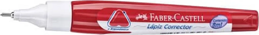 Faber-Castell Correttore a Penna 8ml Punta Metallo Alta Copertura