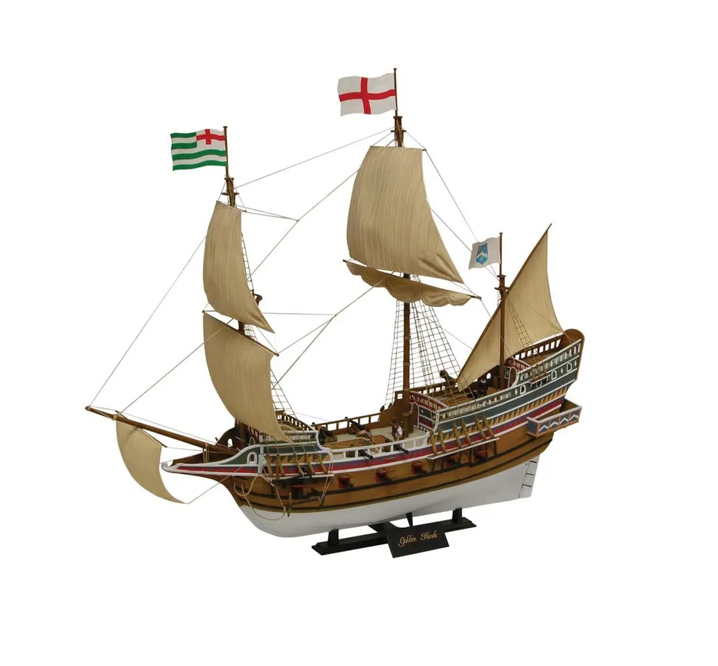 Golden Hind Airfix 1:72 Maquette Vintage Classics aux Détails Précis