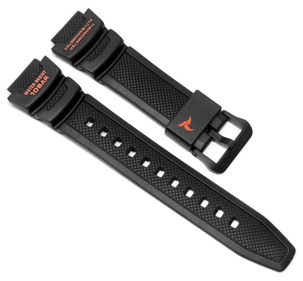 Ersatzband Resin schwarz für Casio SGW-450H 10500871 Produktbild 