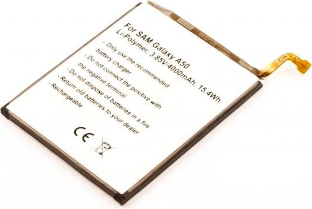 Akku passend für Samsung Galaxy A50, Li-Polymer, 3,85V, Produktbild 