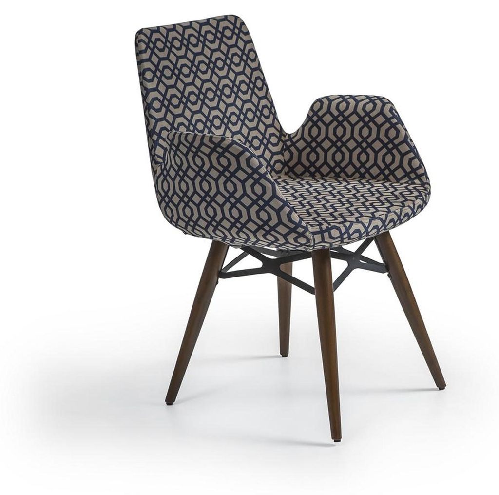 Luxus Armlehnstuhl Esszimmer Modern Designer Stuhl mit Armlehnen Neu