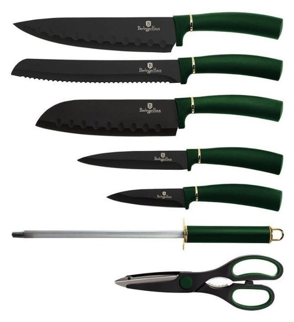 Berlinger Haus set di coltelli Emerald in supporto 12304 Immagine del prodotto 