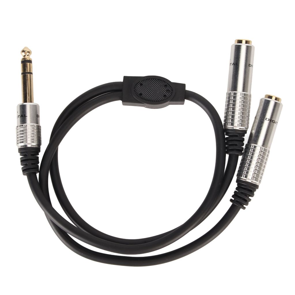 cavo stereo splitter a Y da 1/4 di pollice, a doppio canale Immagine del prodotto 