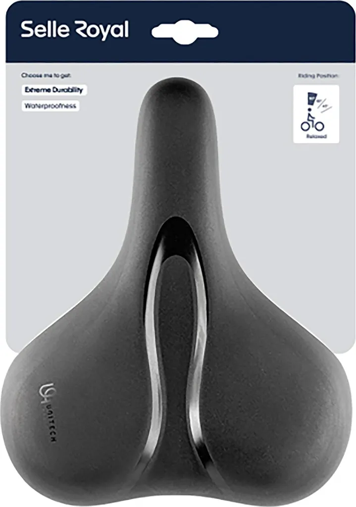 Selle vélo confortable pour position droite Selle Royal Rio Relaxed Unitech