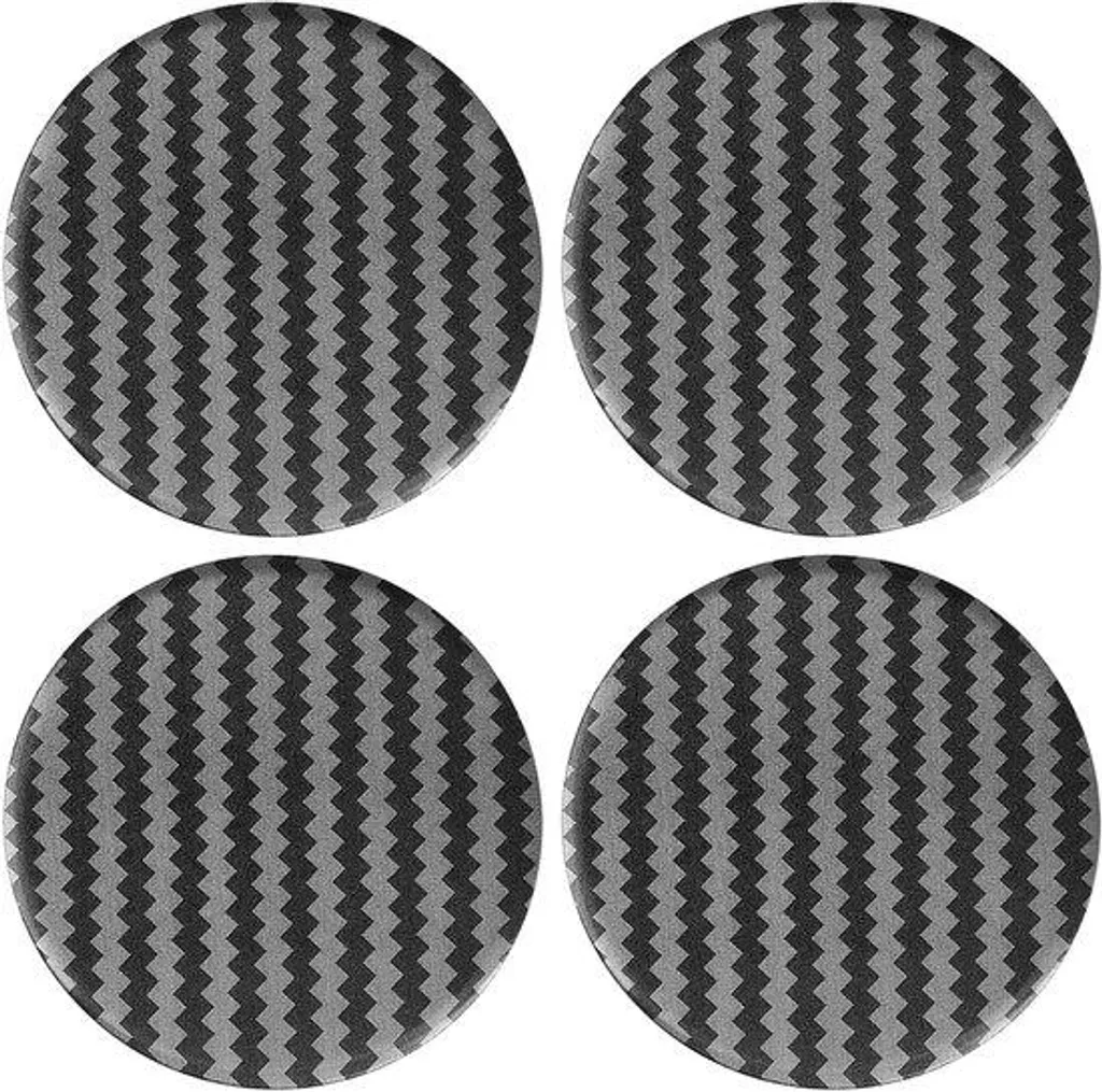 Enjoliveurs 45mm aspect carbone autocollants : réparez vos logos de jantes