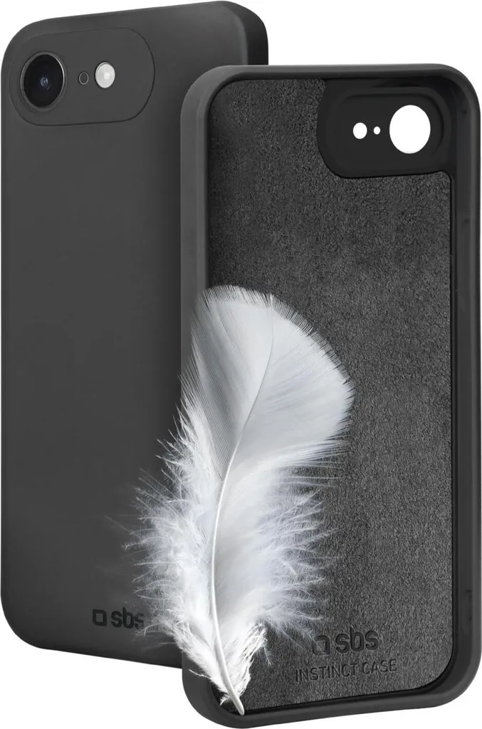 Protection iPhone 16E 6,06 pouces SBS pour usage quotidien noir chic