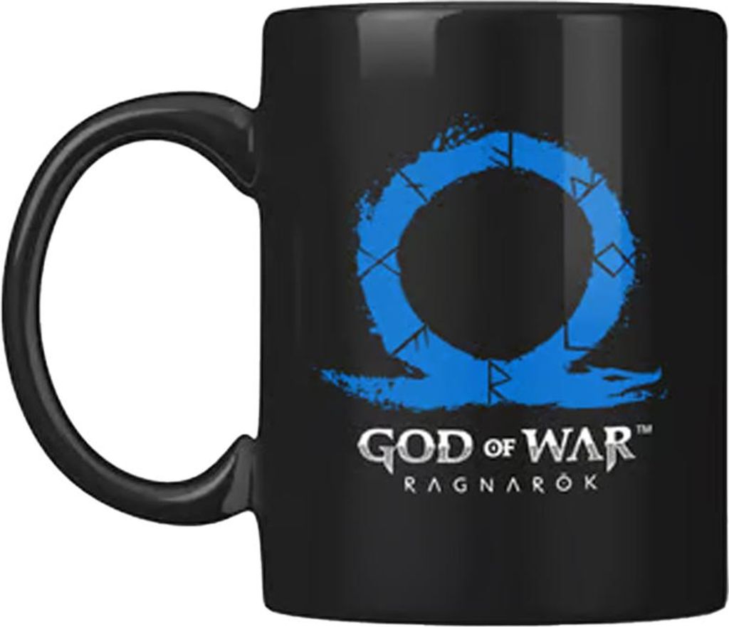 God Of War Ragnarok - Tasse mit Farbwechsel, Wolf CD907 (Einheitsgröße) (Schwarz)
