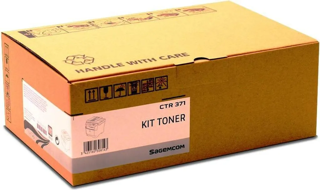 Toner Sagem CTR-371 noir haute capacité pour modèle MF-5790DN