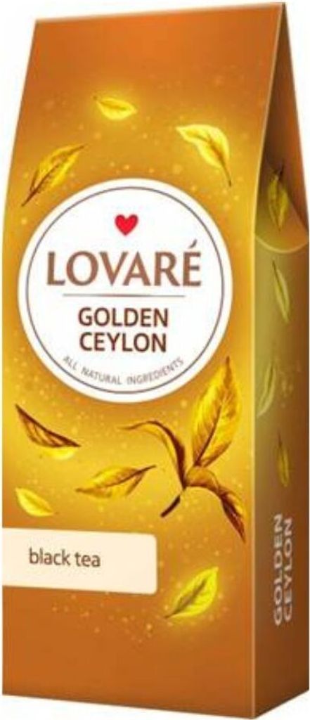 Lovare Tee "Golden Ceylon" Schwarztee 80g Produktbild 