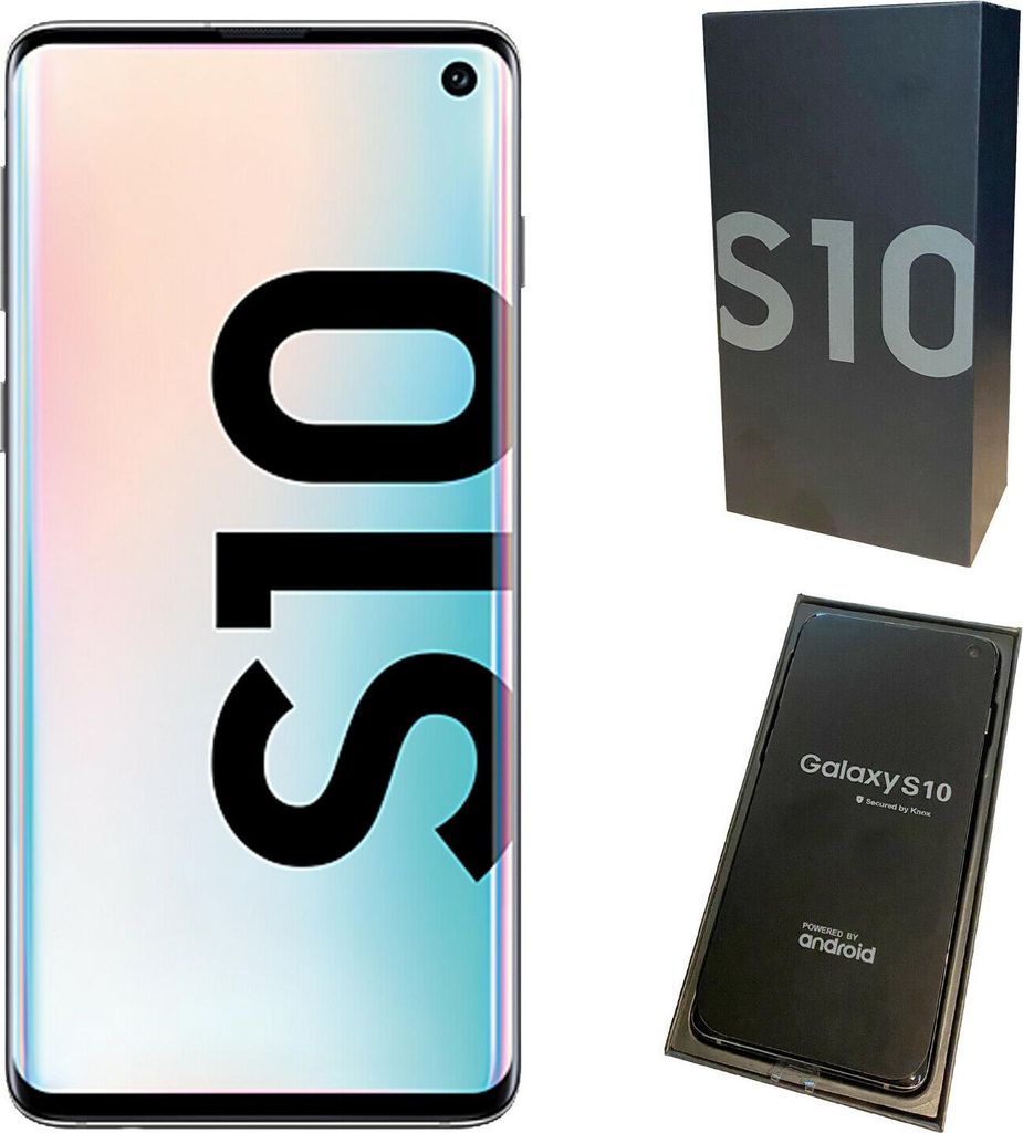 SAMSUNG SM-G973FZKDDBT Samsung Smartp. Gal. S10 sw Productafbeelding 