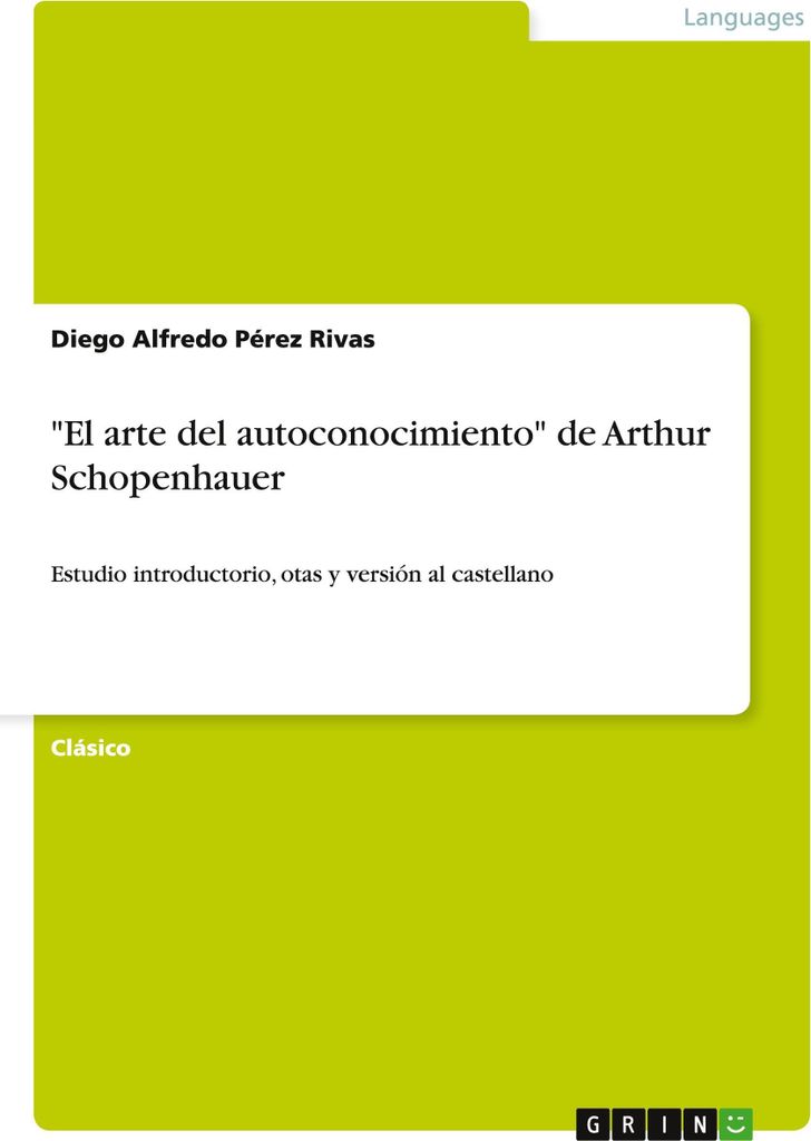 \Die Kunst der Selbsterkenntnis von Arthur Schopenhauer"