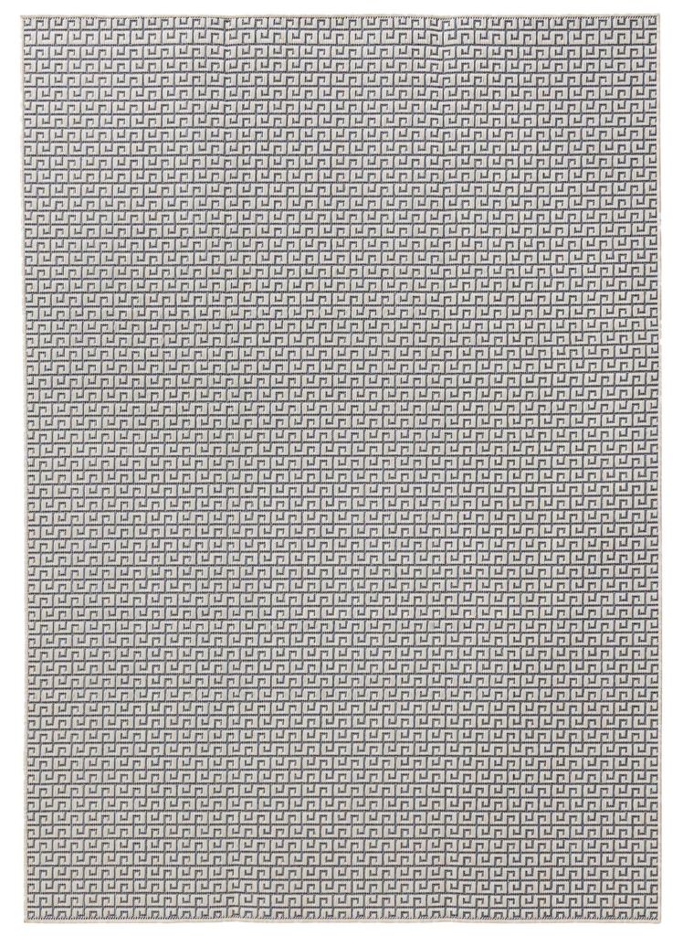 In- & Outdoor-Teppich Lou Weiß 200x300 cm Wohnzimmer Rechteckig Muster Modern Kurzflor benuta Skandinavisch