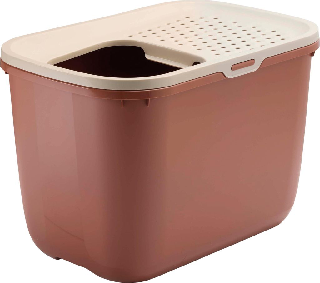 SAVIC Katzentoilette Hop In champagne-rose/terrakotta Image du produit 