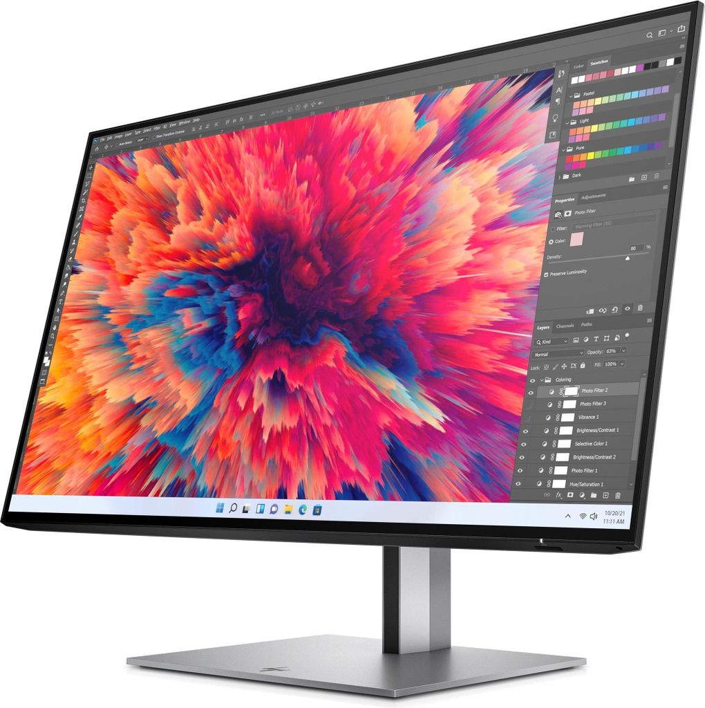HP Z24Q G3 IPS 2560 x 1440 QHD 400cd USB-A 3.2 DP HDMI Immagine del prodotto 
