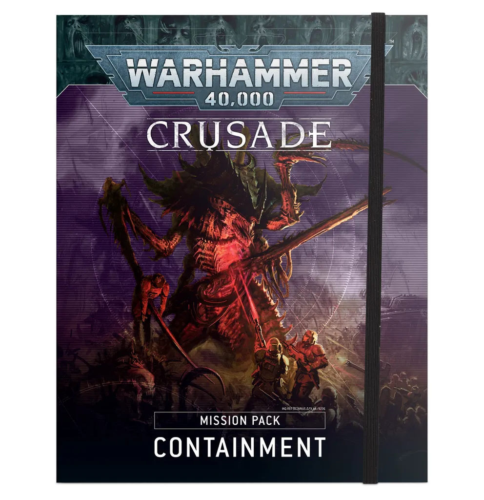 Livre de Missions Warhammer 40k Crusade Containment en Version Anglaise