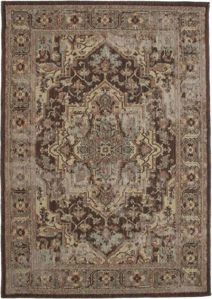 Brązowy orientalny dywan w stylu vintage 133x190 Zdjęcie produktu 