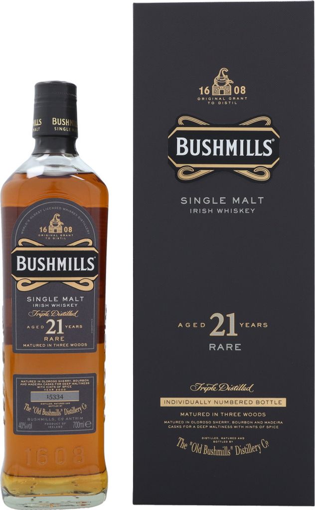 Bushmills 21 Years + GB 0,7liter Whisky | Kaufland.de