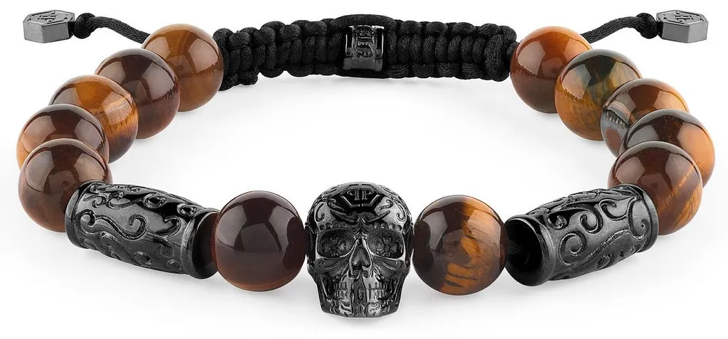 Bracelet Homme Réglable Philipp Plein ELITE PJNEA06BU Acier Durable
