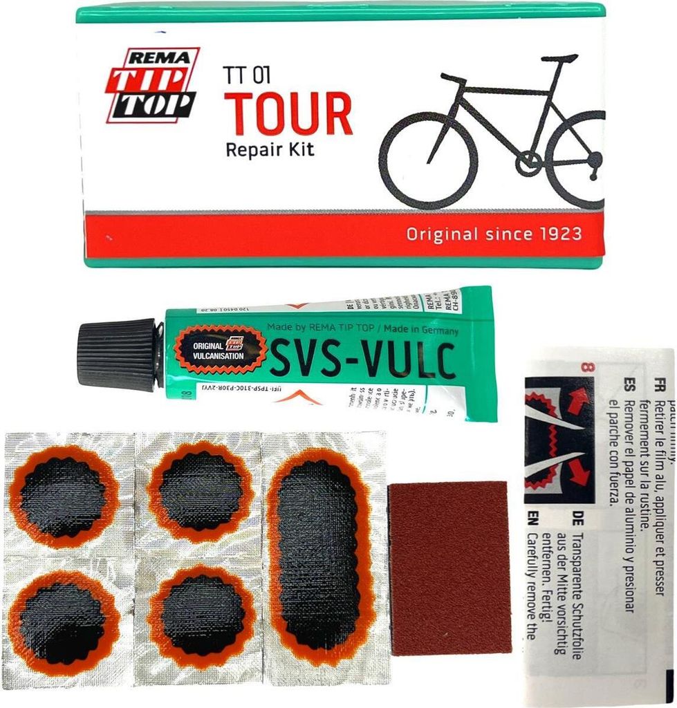 Rema Tip Top Fahrrad Reparatur Set Tour TT01 Produktbild 