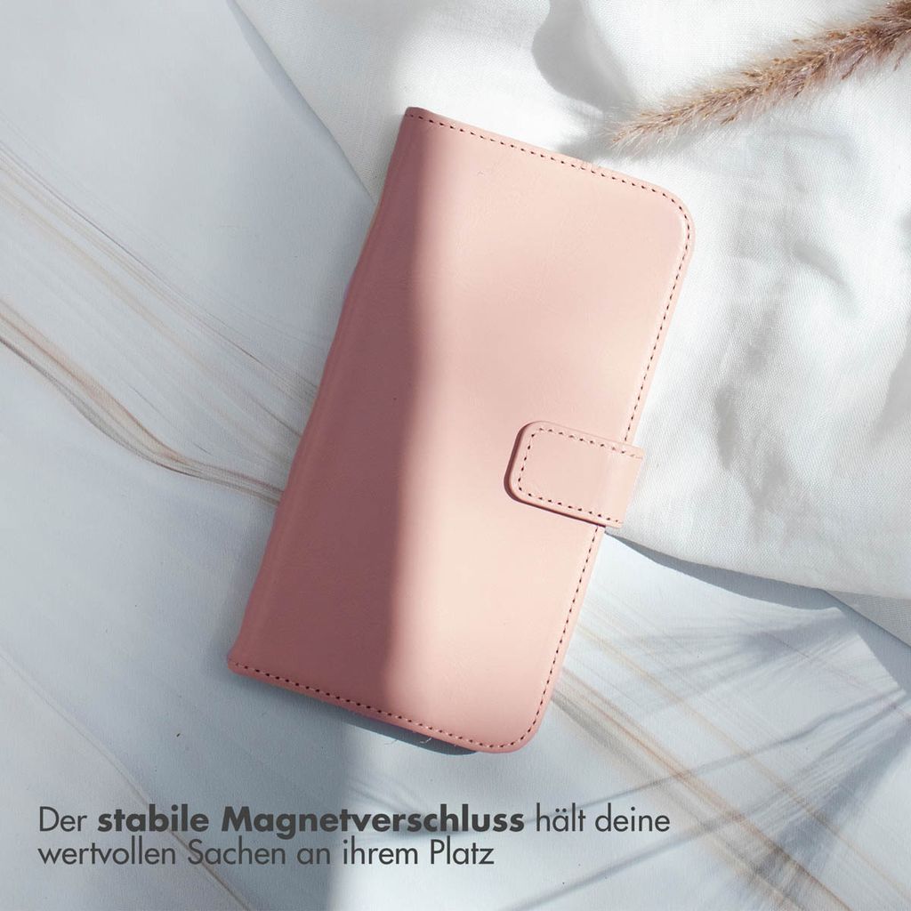 CoverKingz Cover A Portafoglio Per Huawei P40 – Custodia In Similpelle Con Motivo Mandala Rosa – Slot Per Carte E Supporto Per Video