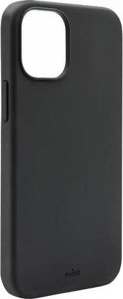 PURO Icon iPhone 12 Pro Max: Custodia Silicone Liquido Nero Premium - 1