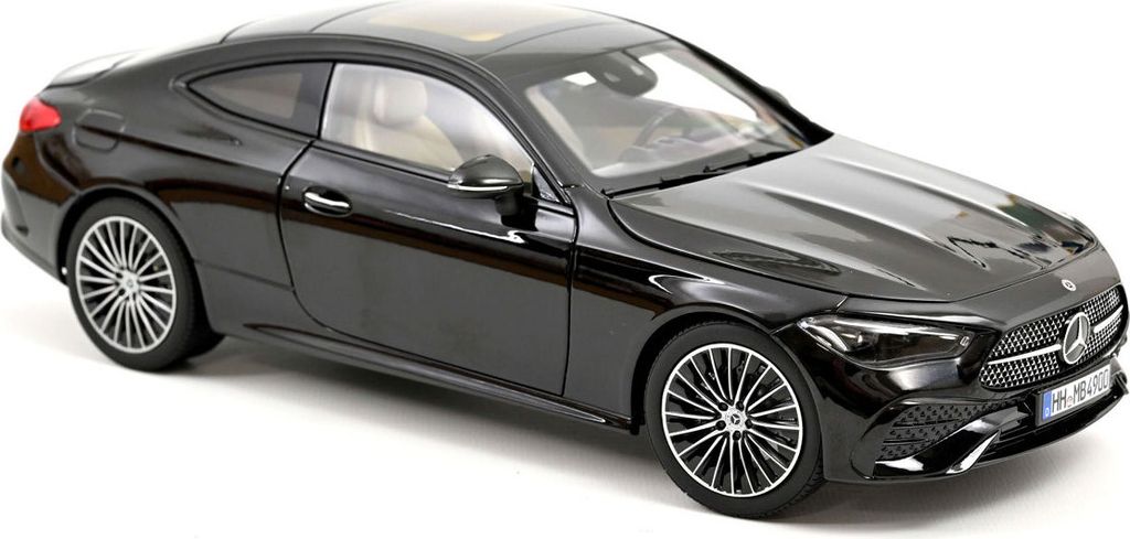 Norev 183937 Mercedes CLE Coupe 2024 schwarz metallic 1:18 Produktbild 