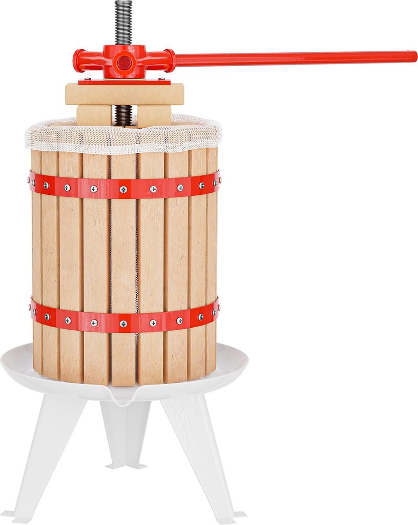 Wiltec Presse à fruits – 345 x 345 x 575 mm – capacité 6 L Image du produit 