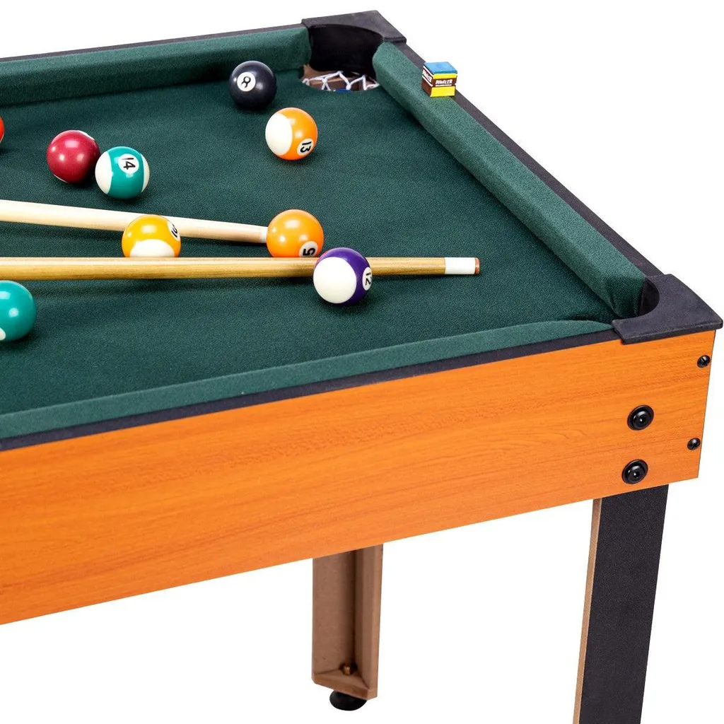 Table multi-jeux 4 en 1 compacte et robuste avec accessoires inclus - 6