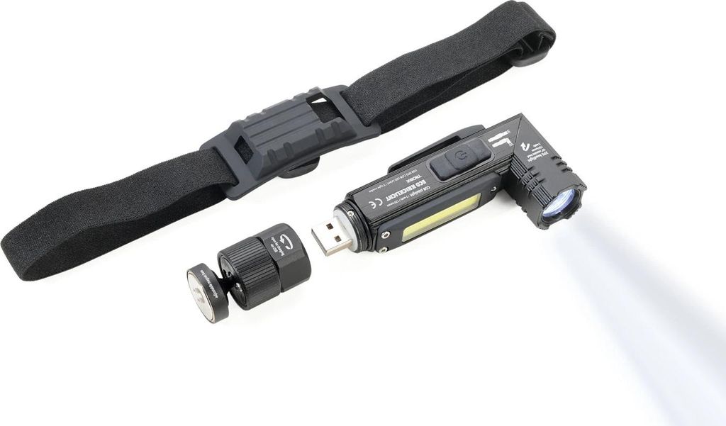 TROIKA Taschenlampe ECO KNICKLICHT schwarz Produktbild 