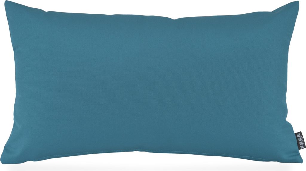 H.O.C.K. Classic Uni Outdoor Kissen 50x30cm cyan petrol light col. 934