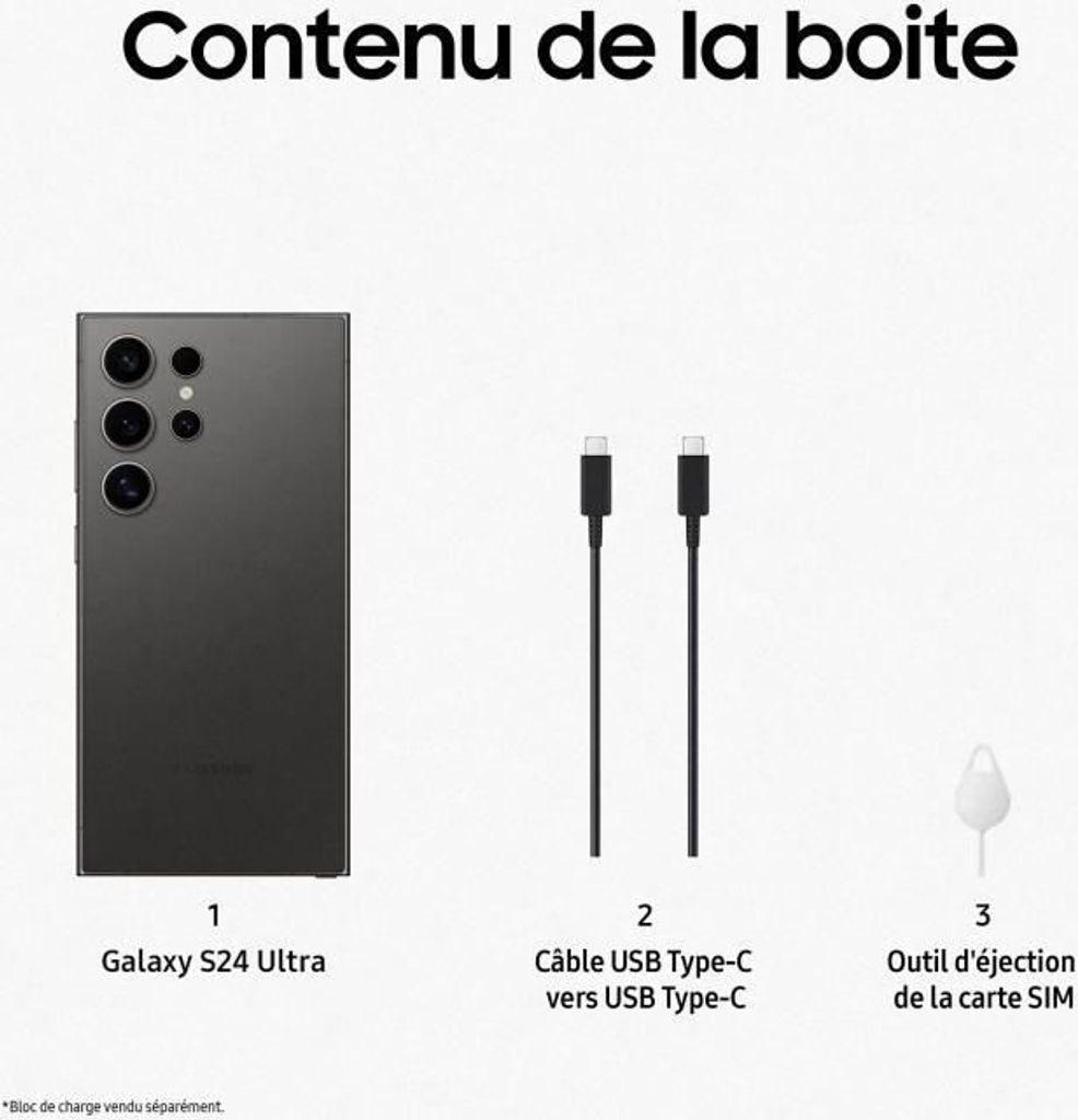 Samsung Galaxy S24 Ultra 1TB/12GB - tytanowa czerń Zdjęcie produktu 6